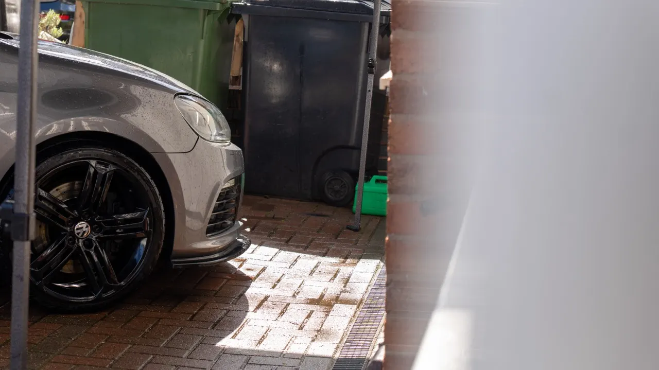 Freshly valeted VW Golf after a mobile valet in Redditch